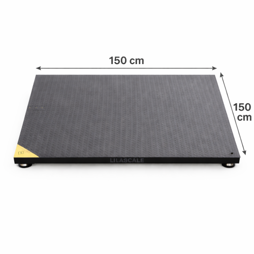 Waga elektroniczna pomostowa Lilascale B9C_FW150150_B5_1500_K_BAS_OIML